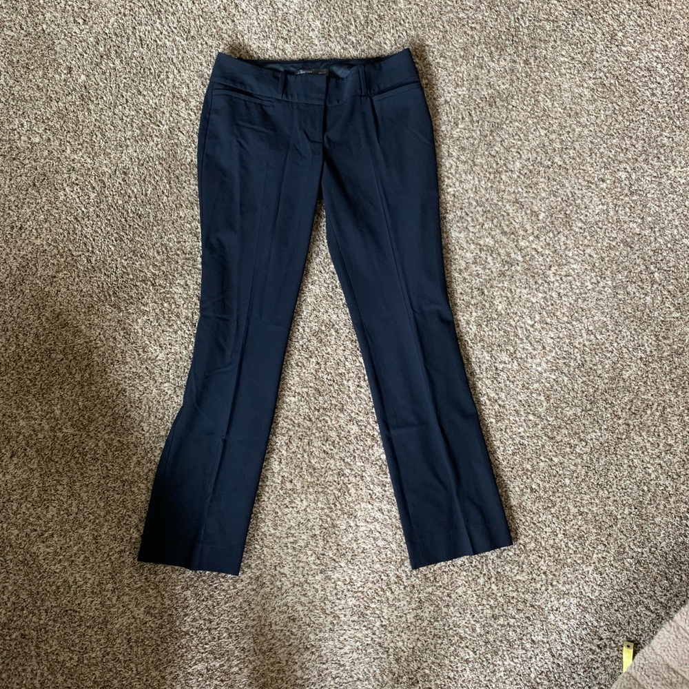 The Limited Navy Drew Fit Pants 6P